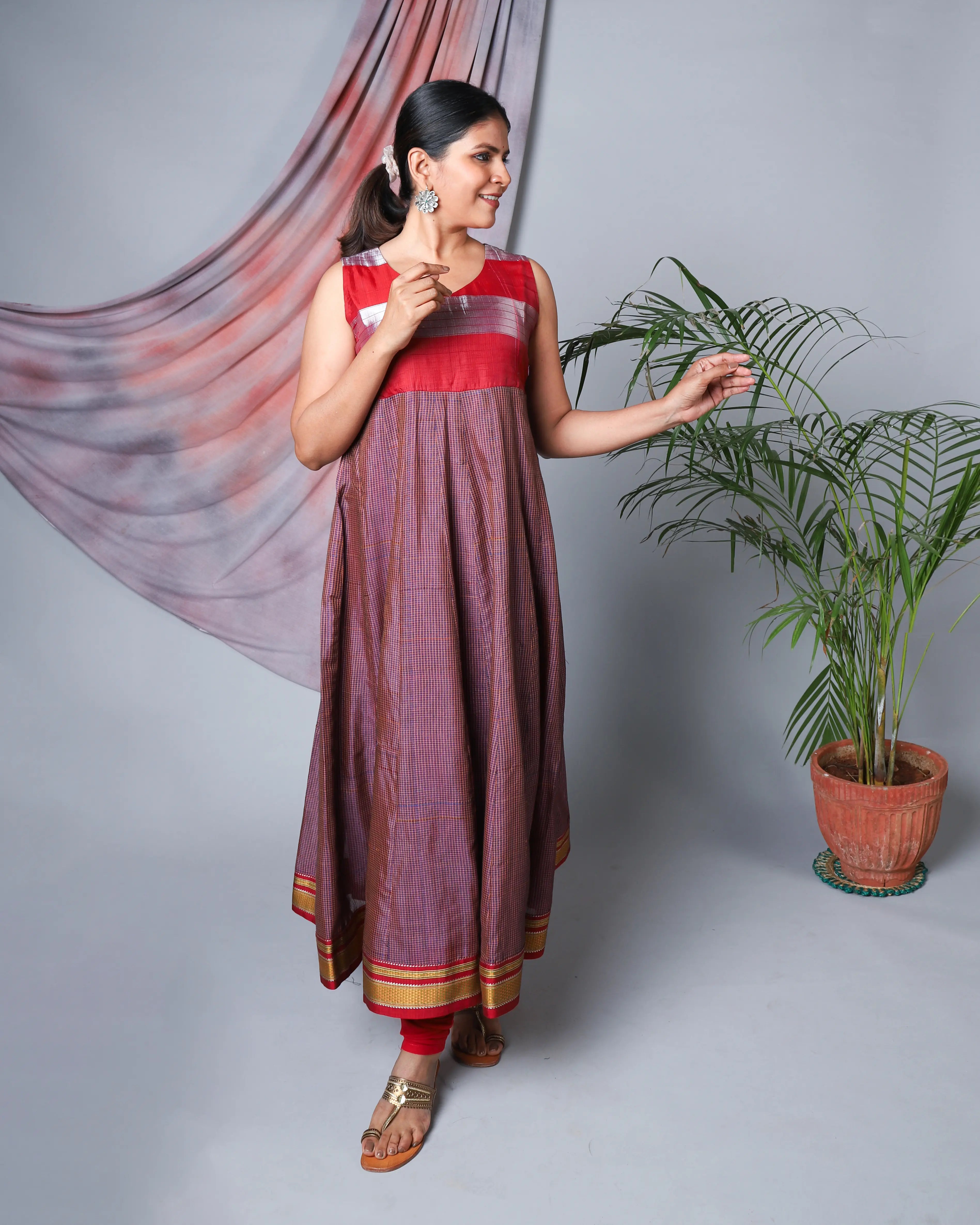 Katun Geetanjali Ilkal Anarkali with 20 Kalis