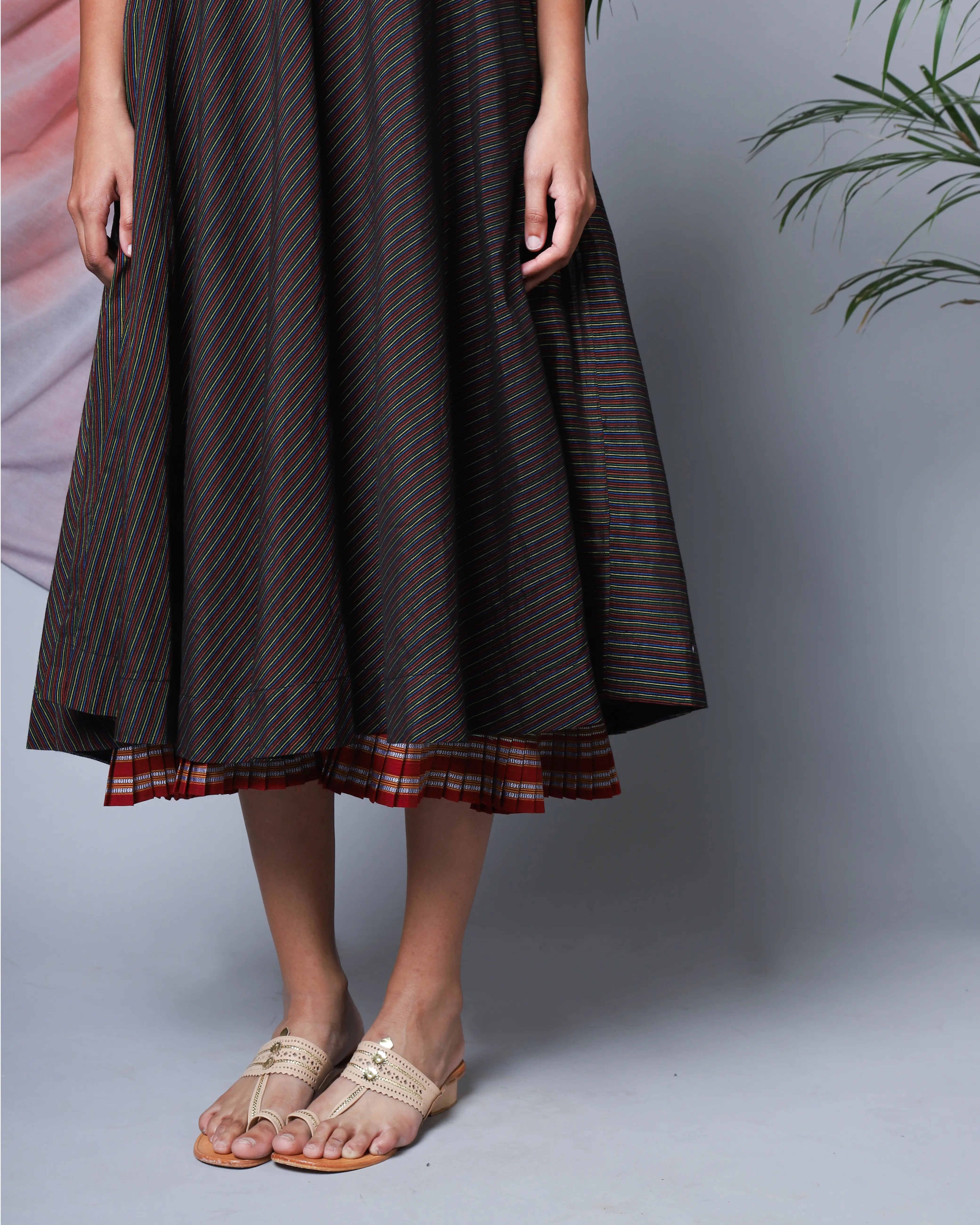 Katun Preet Ilkal Umbrella Cut Dress