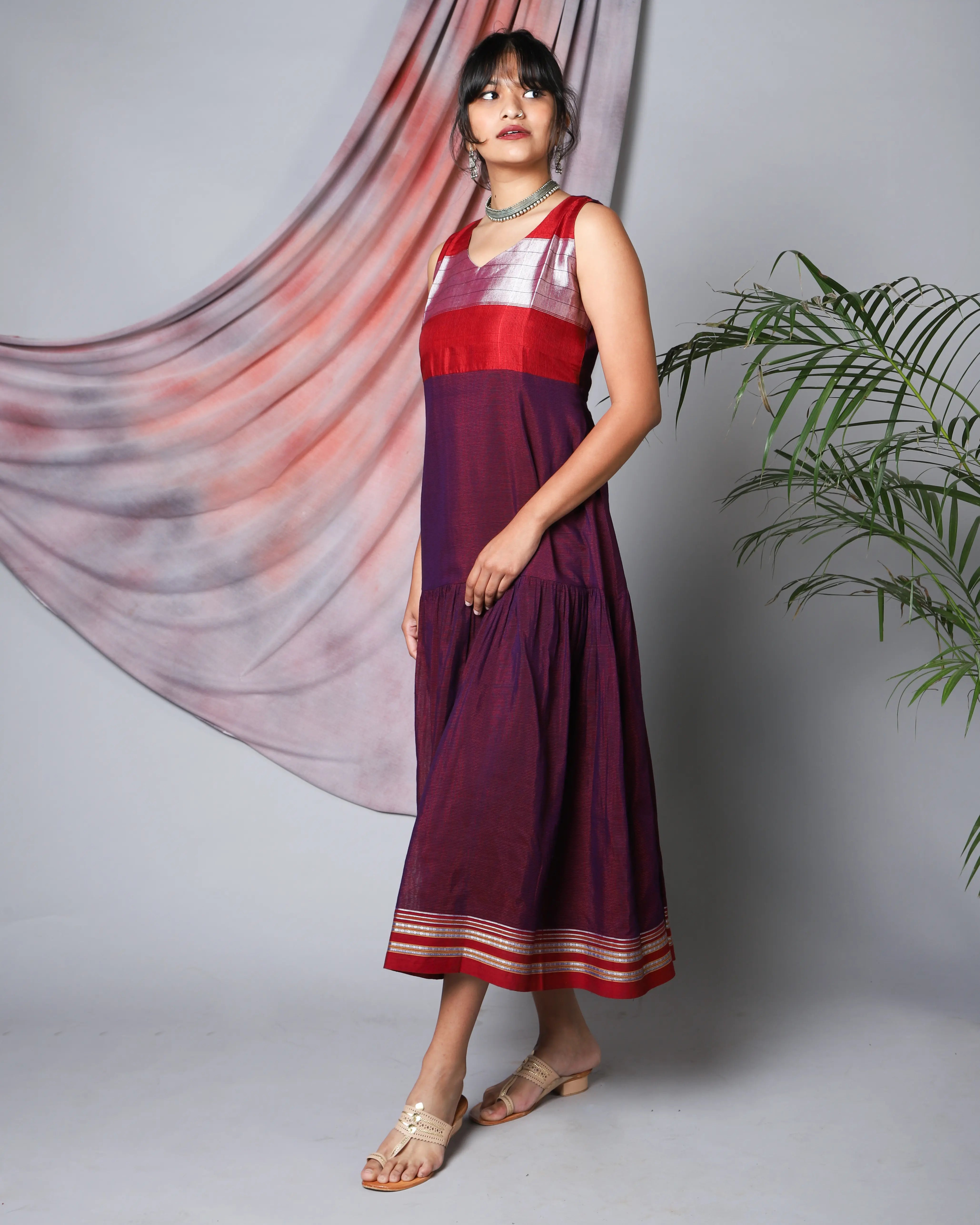 Katun Dhriti Ilkal Midi Dress