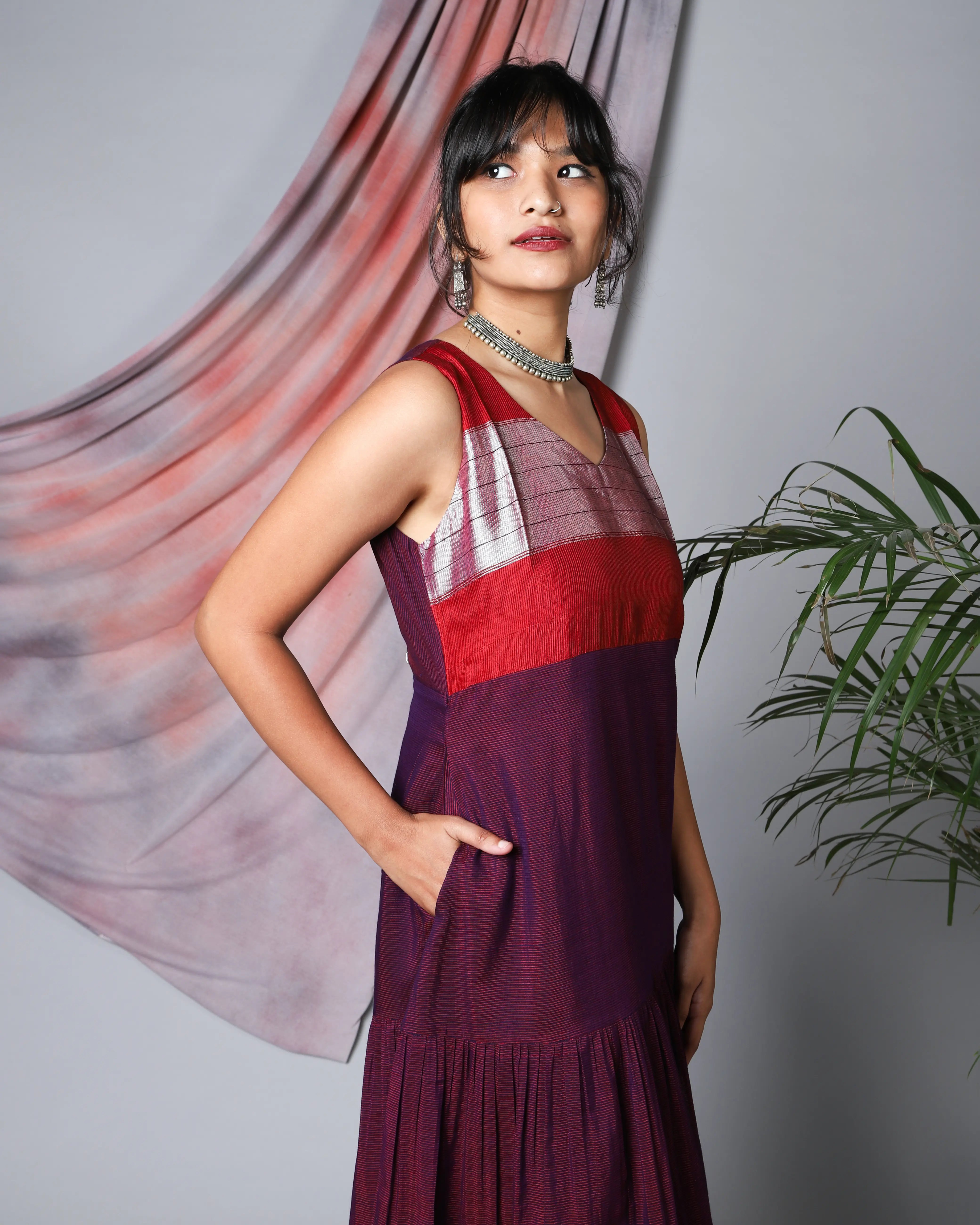 Katun Dhriti Ilkal Midi Dress