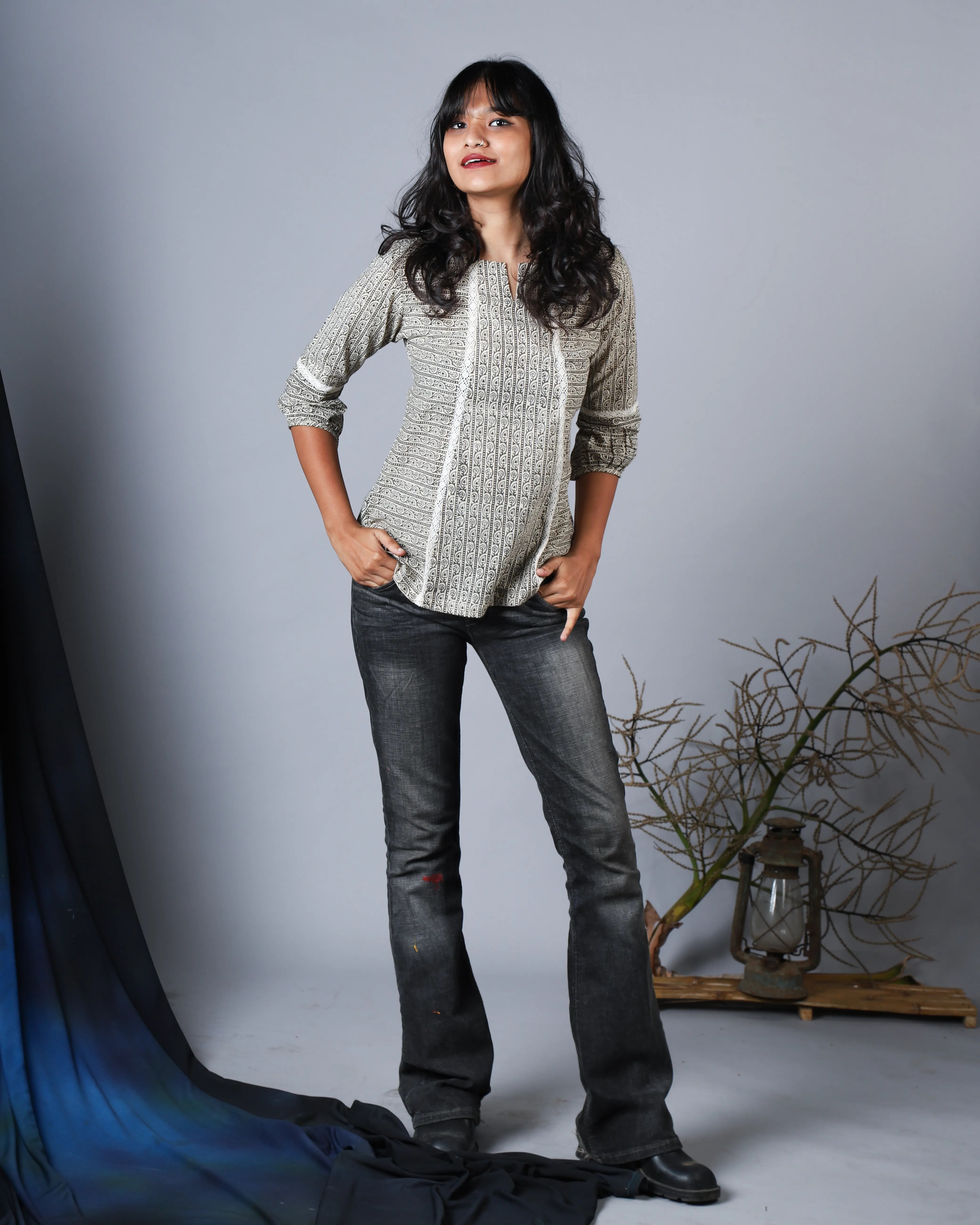 Katun Savani Collection - Bagh Print Traditional Indian Handcraft from Madhya Pradesh