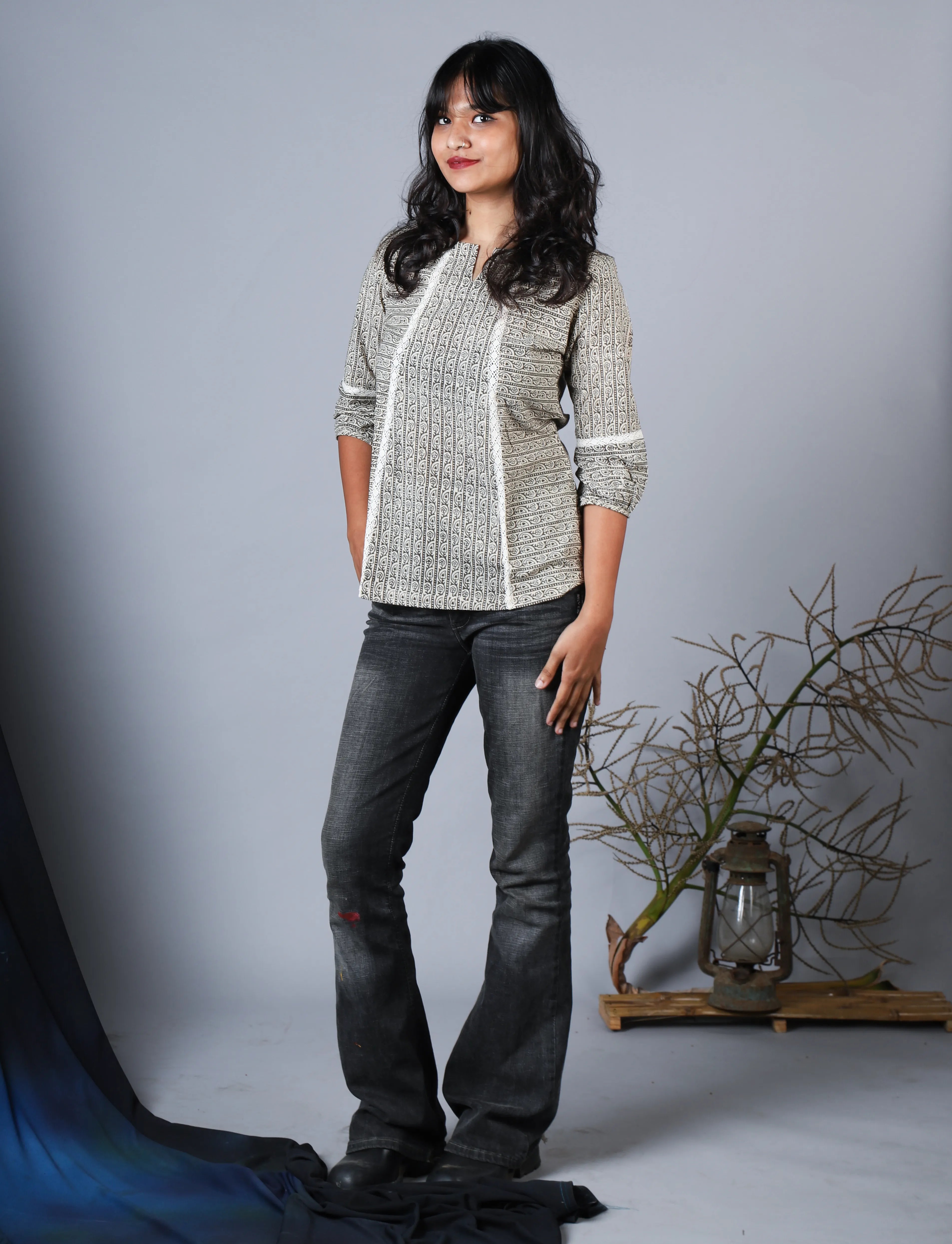 Katun Savani Collection - Bagh Print Traditional Indian Handcraft from Madhya Pradesh