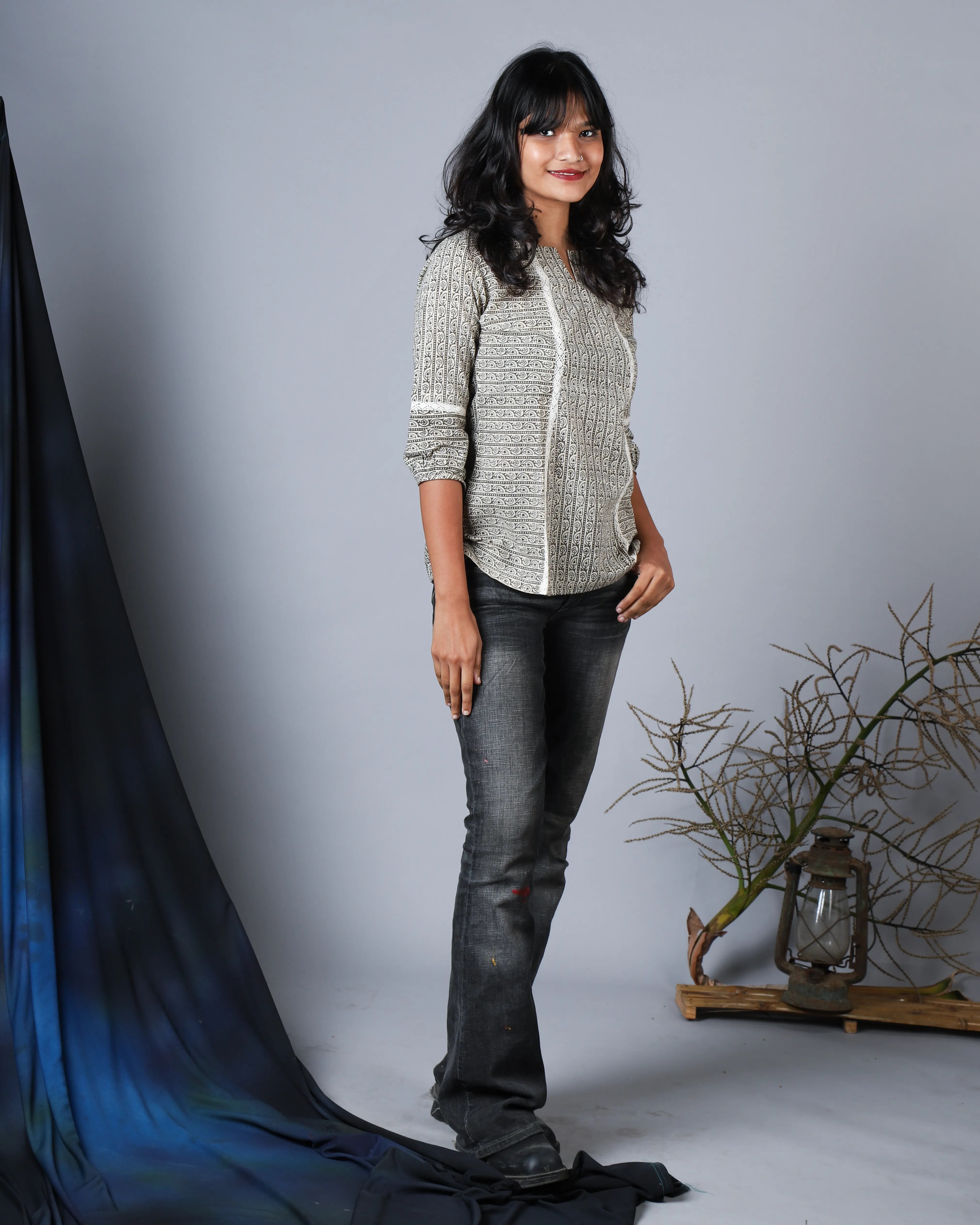 Katun Savani Collection - Bagh Print Traditional Indian Handcraft from Madhya Pradesh