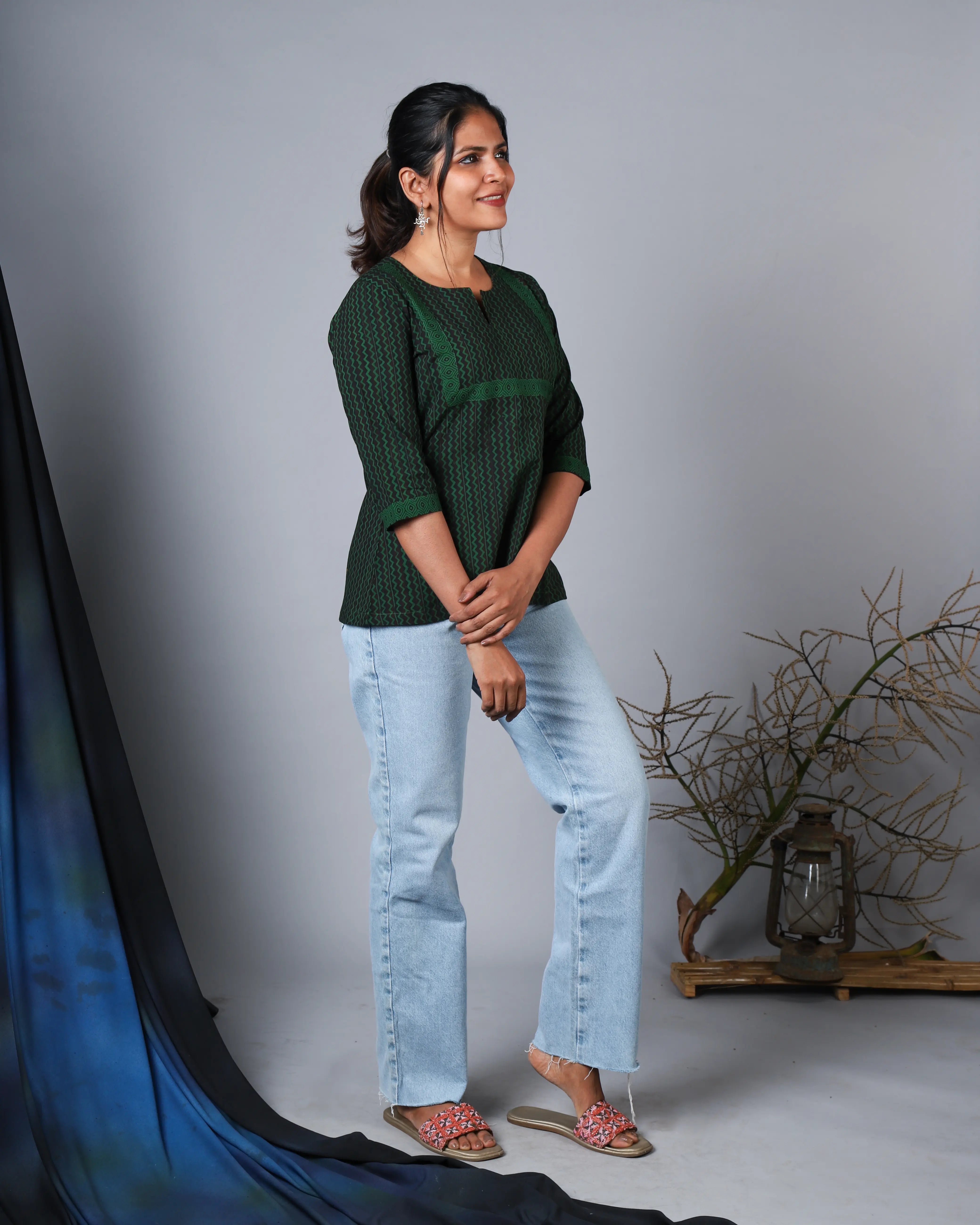 Katun Jeshtha Collection - Traditional Bagh Print Handcrafted in Madhya Pradesh