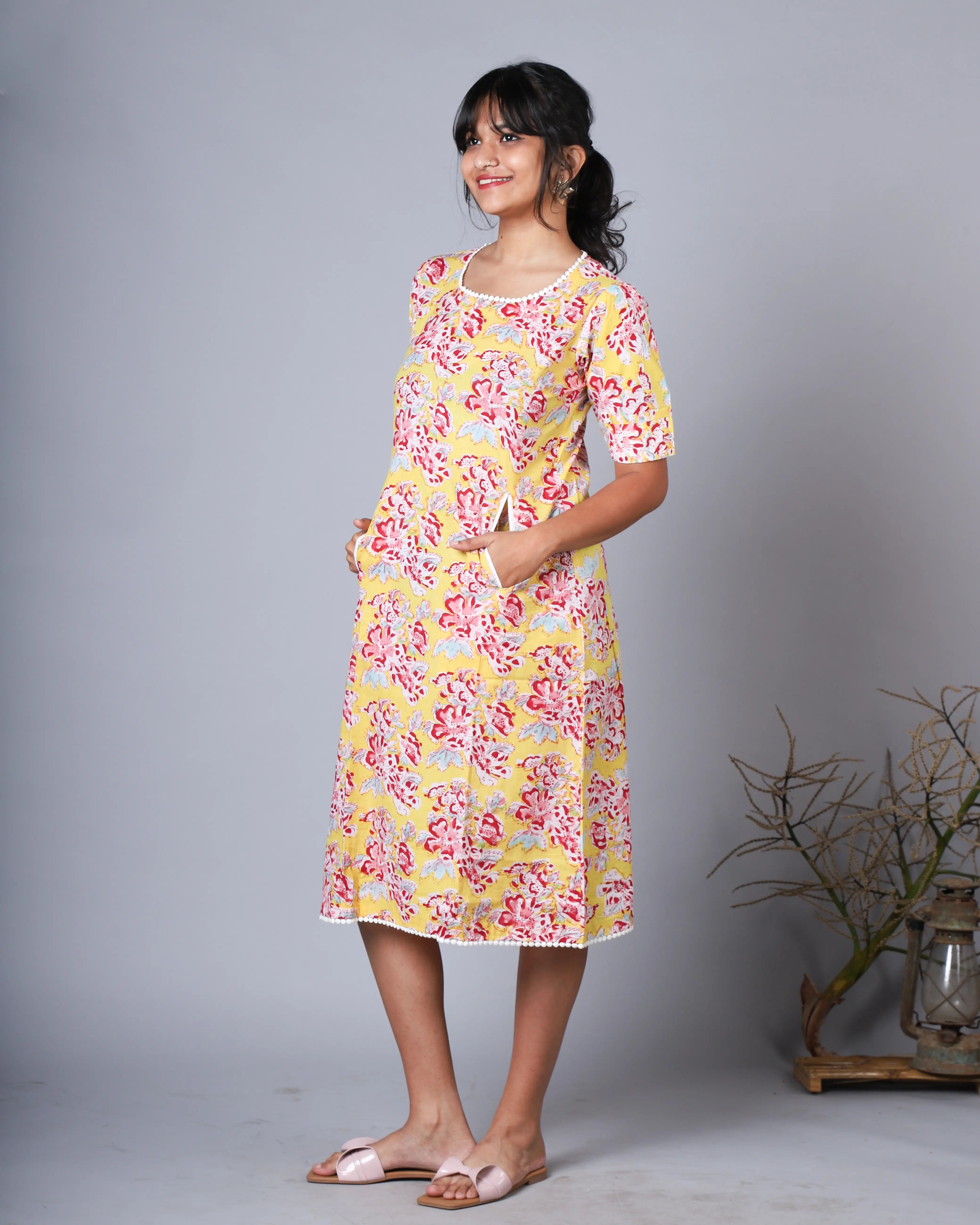 Katun Arpita Collection - Jaipur/Sanganeri Print with Natural Colours and Pigments