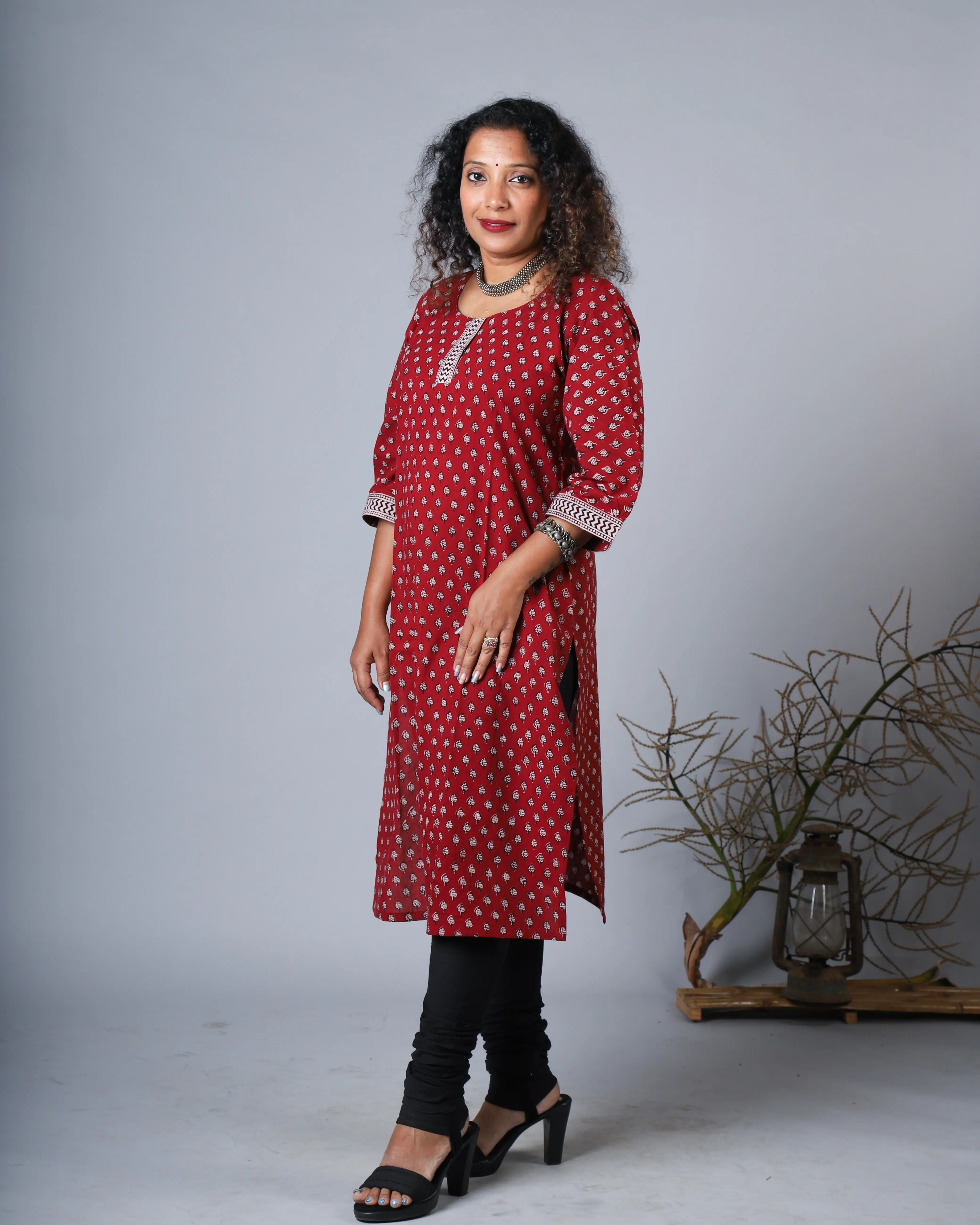 Katun Jeshtha Collection - Traditional Bagh Print with Detailed Craftsmanship