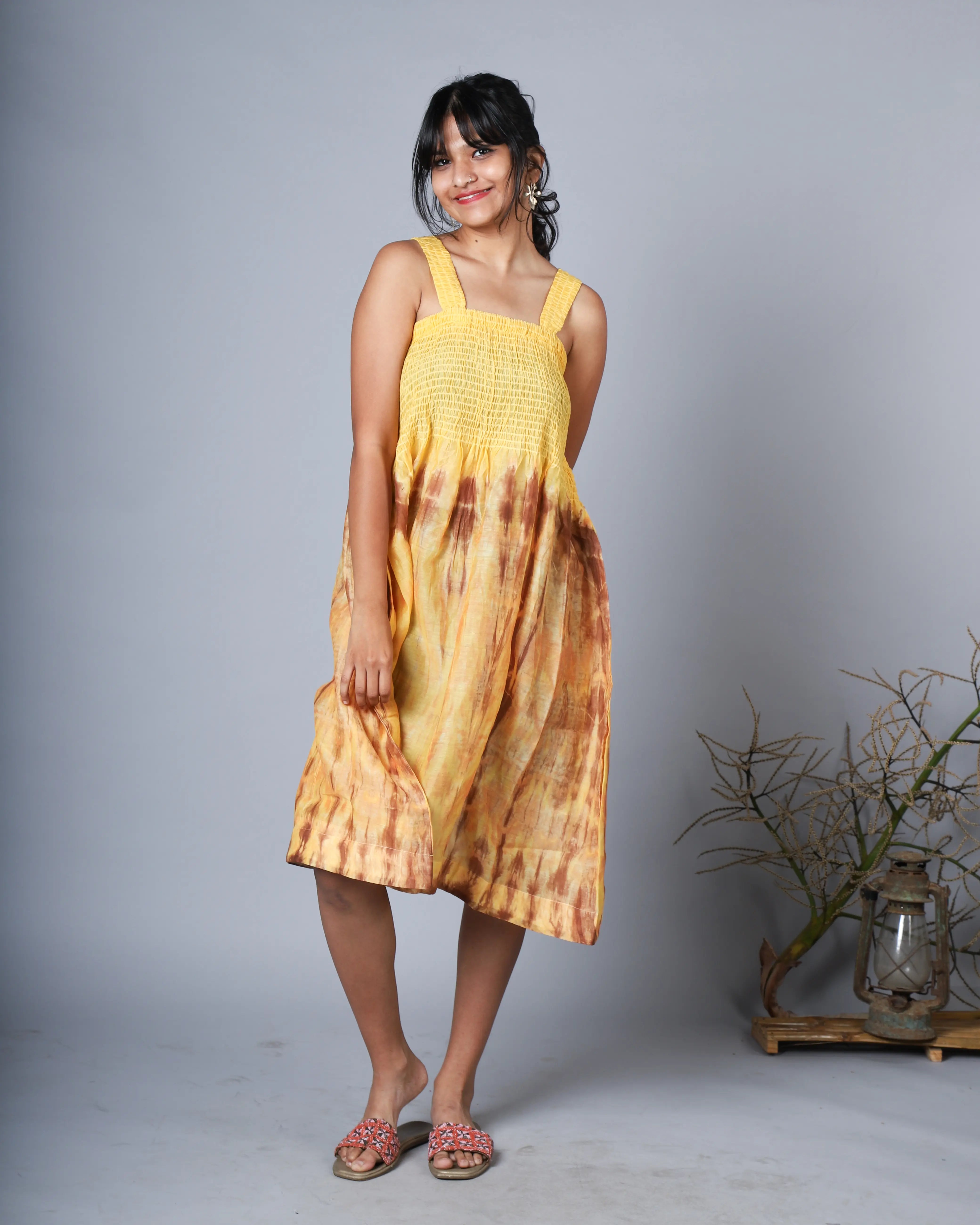 Katun Anmol Collection - Uniquely Designed Tie & Dye Fabric with Lycra Weave
