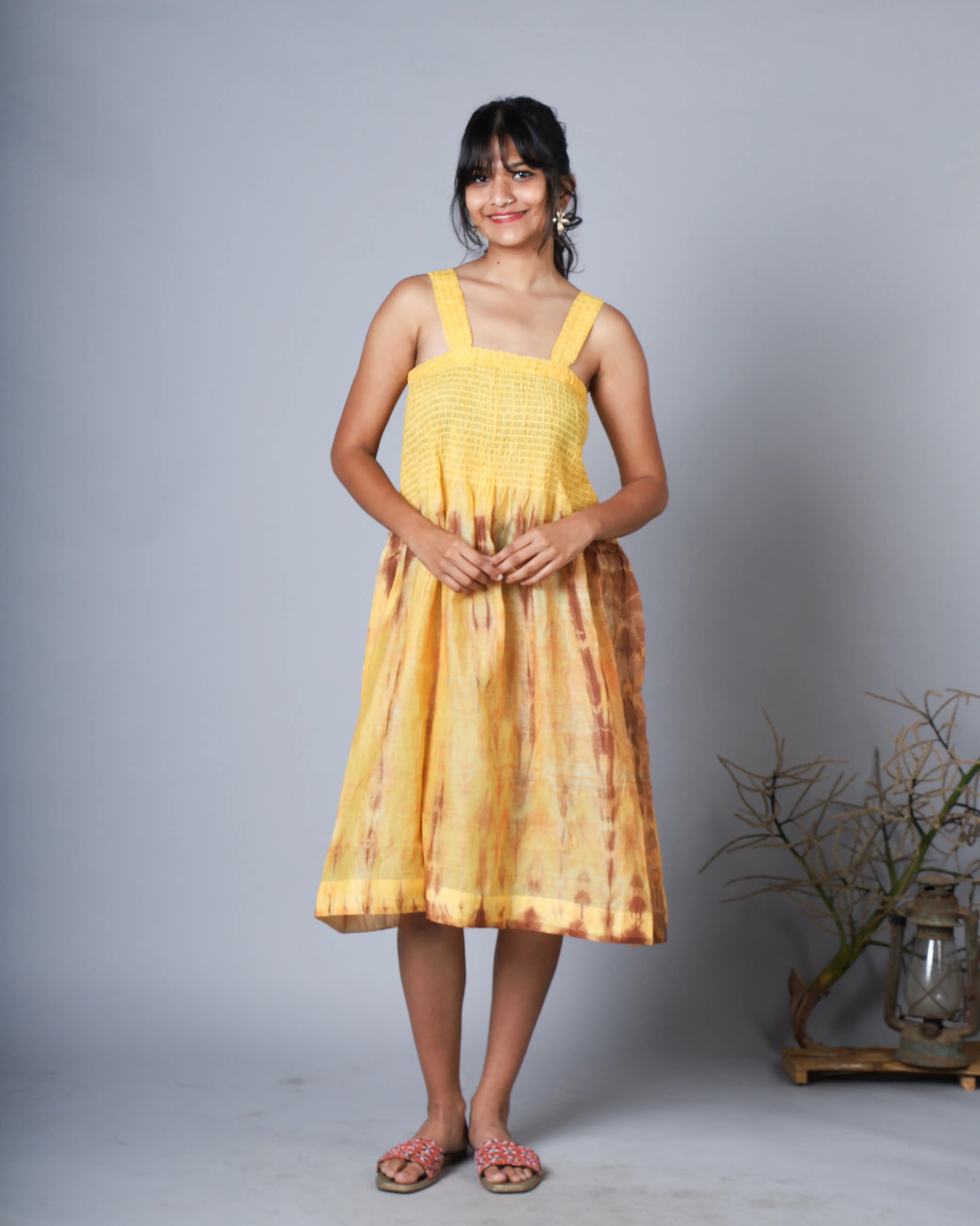 Katun Anmol Collection - Uniquely Designed Tie & Dye Fabric with Lycra Weave